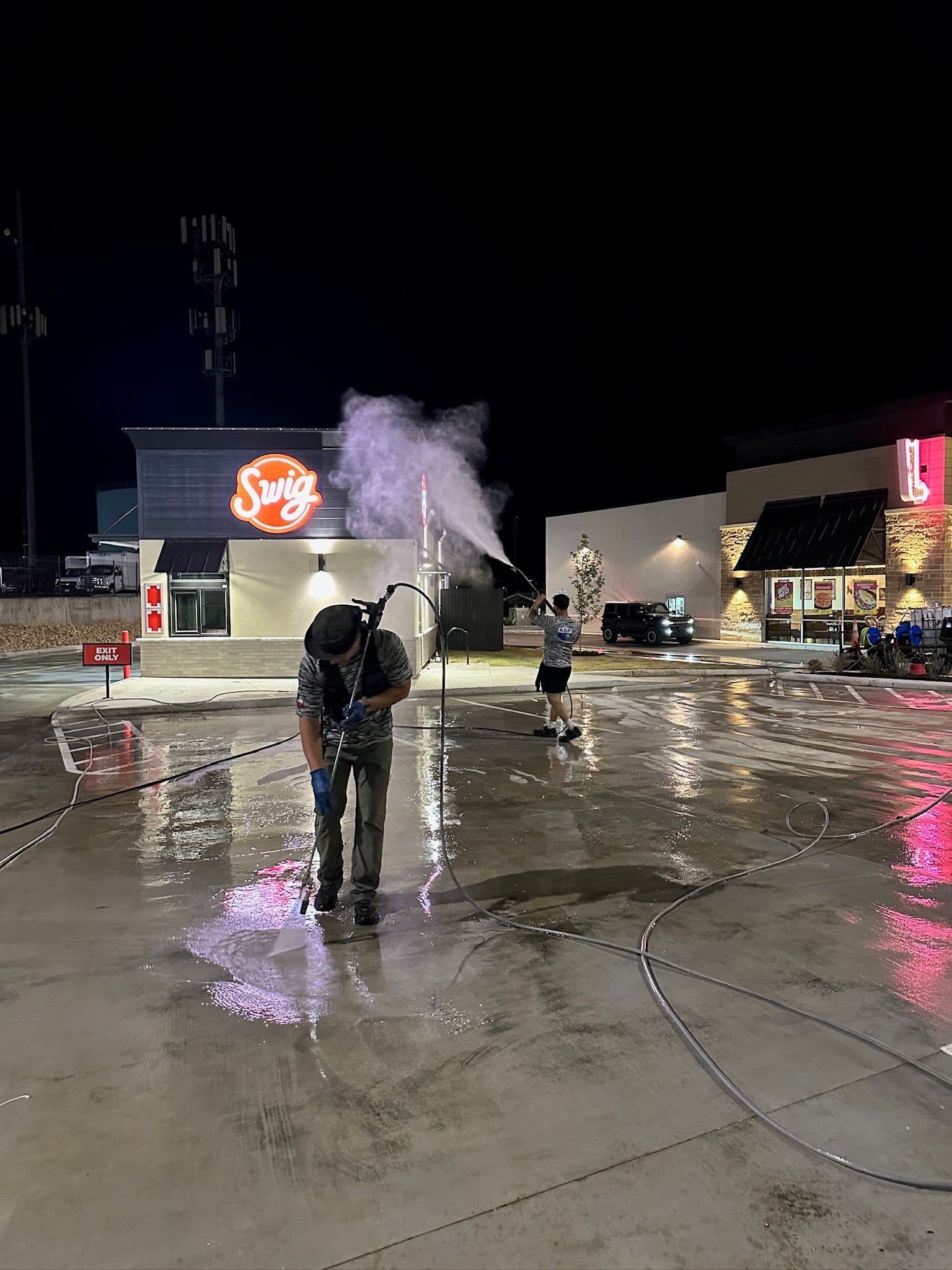 Parking Lot Cleaning service